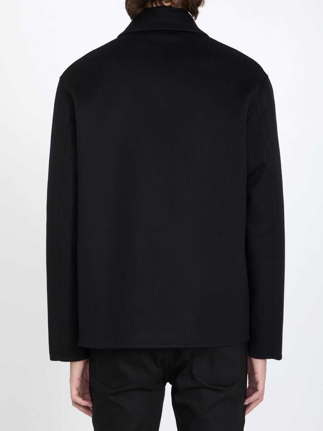 Shop Loewe Sophisticated Black Workwear Jacket For Men