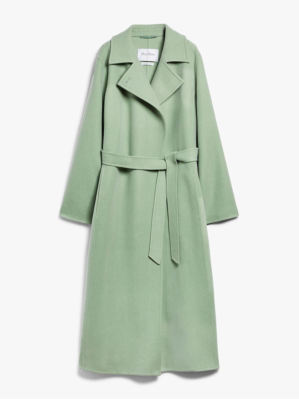 Max Mara Green Wool And Cashmere Jacket For Women In Pink