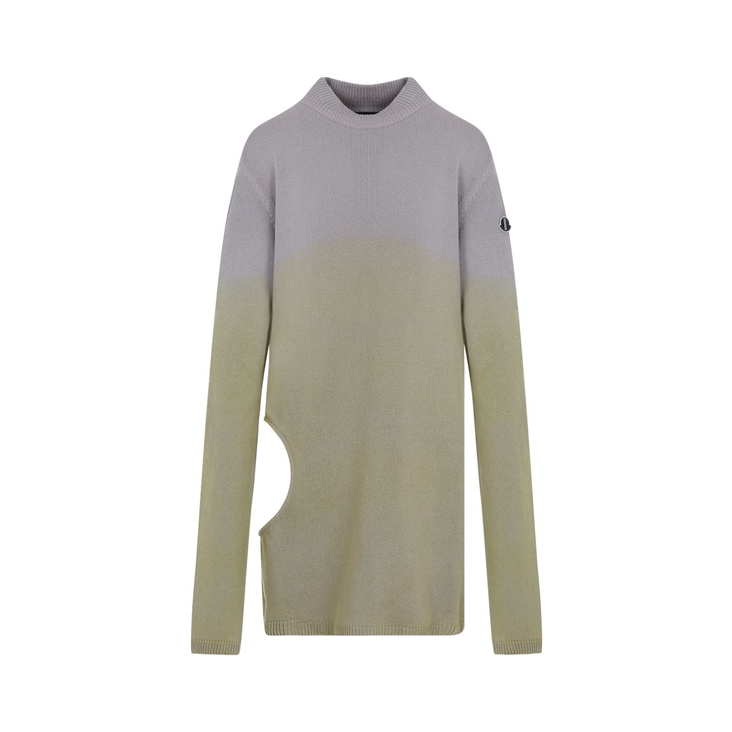 Moncler Genius Subhuman Cashmere Sweatshirt For Women In Grey
