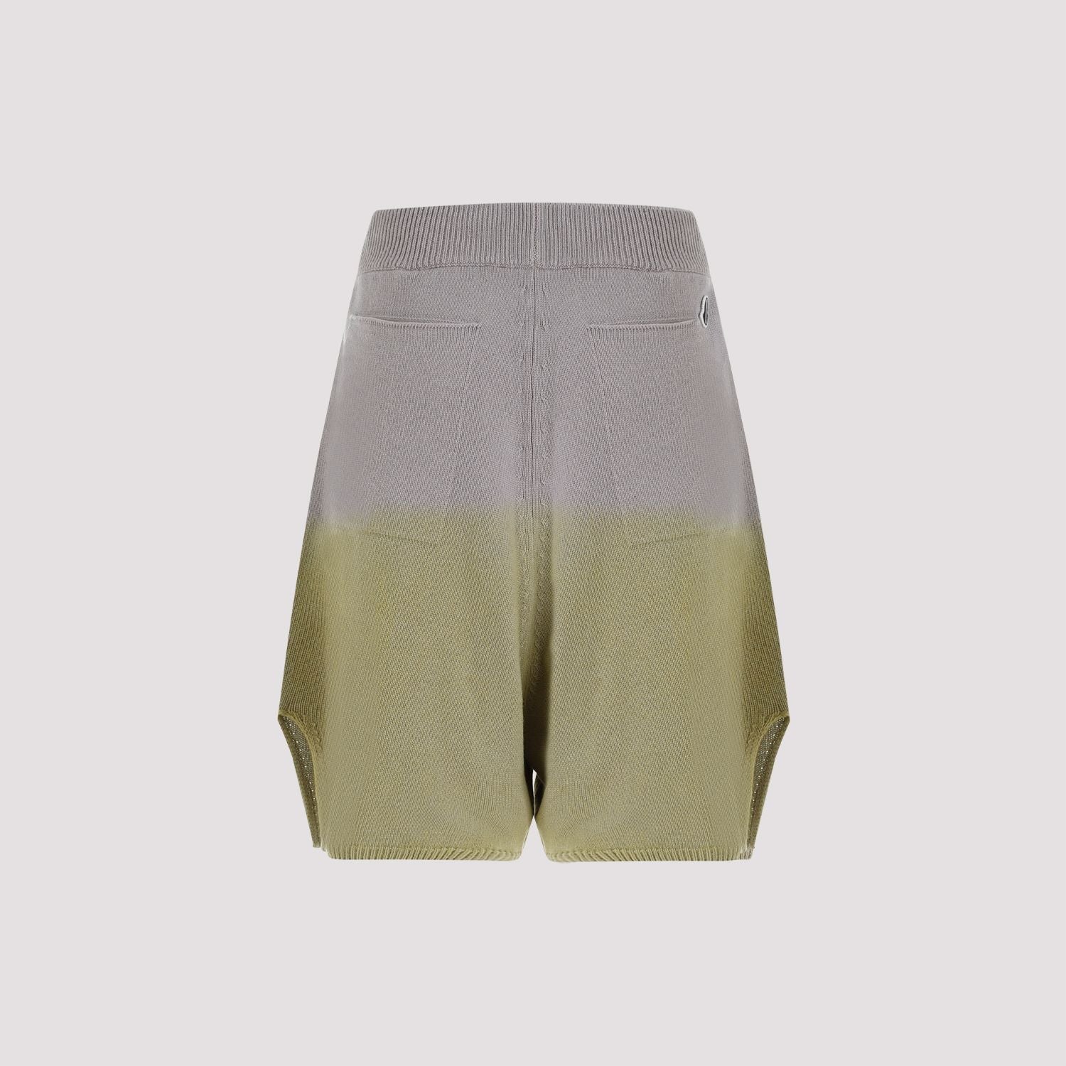 Shop Moncler Genius Green Cashmere Shorts For Women, Ss24 Collection