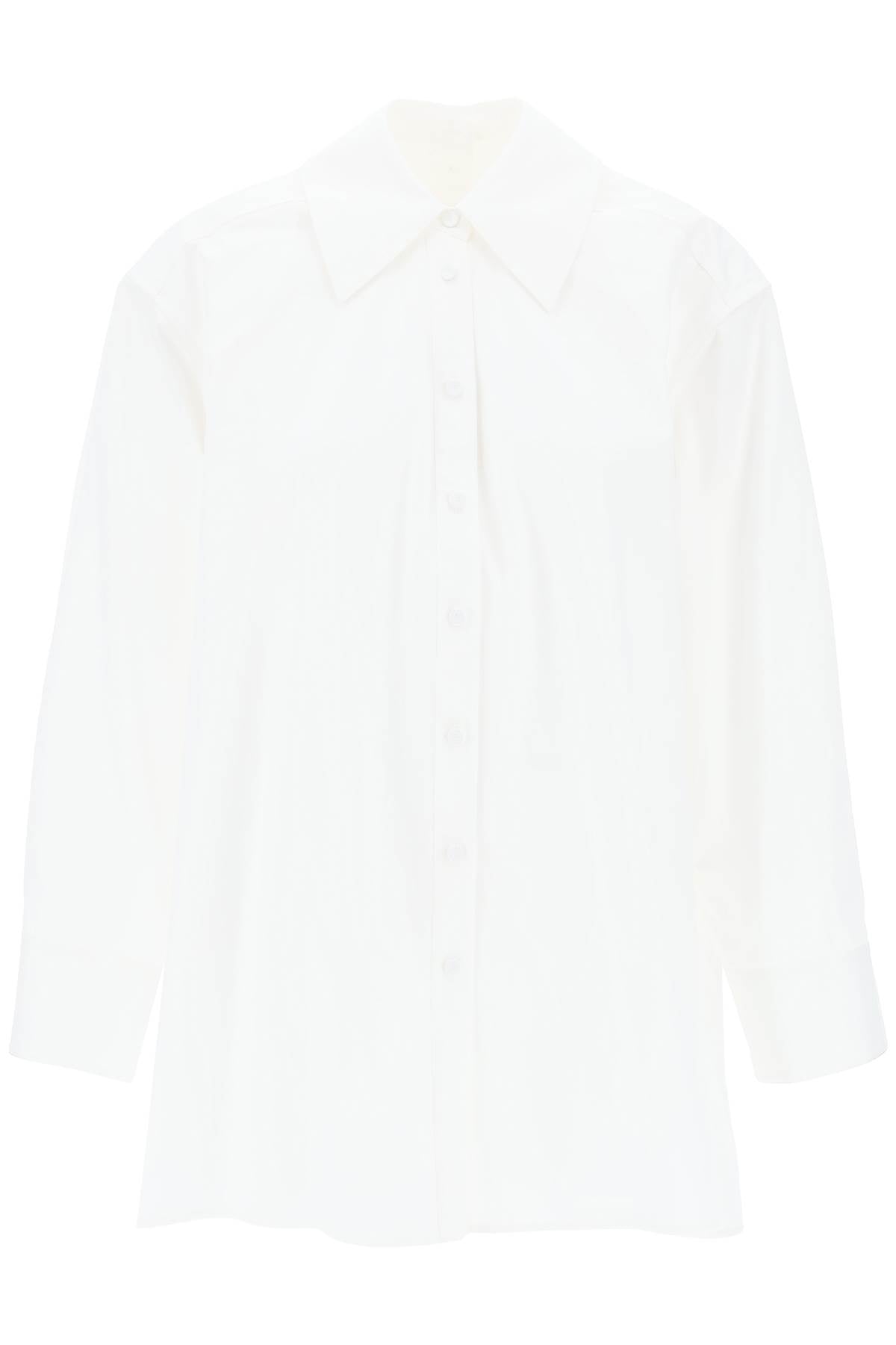 Shop Jil Sander White 100% Cotton Shirt For Women