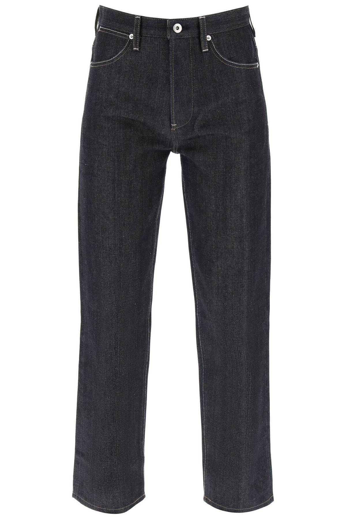 Jil Sander Japanese Denim Regular Jeans For Women In Black