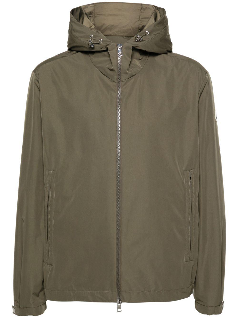 Shop Moncler Green Traversier Jacket For Men