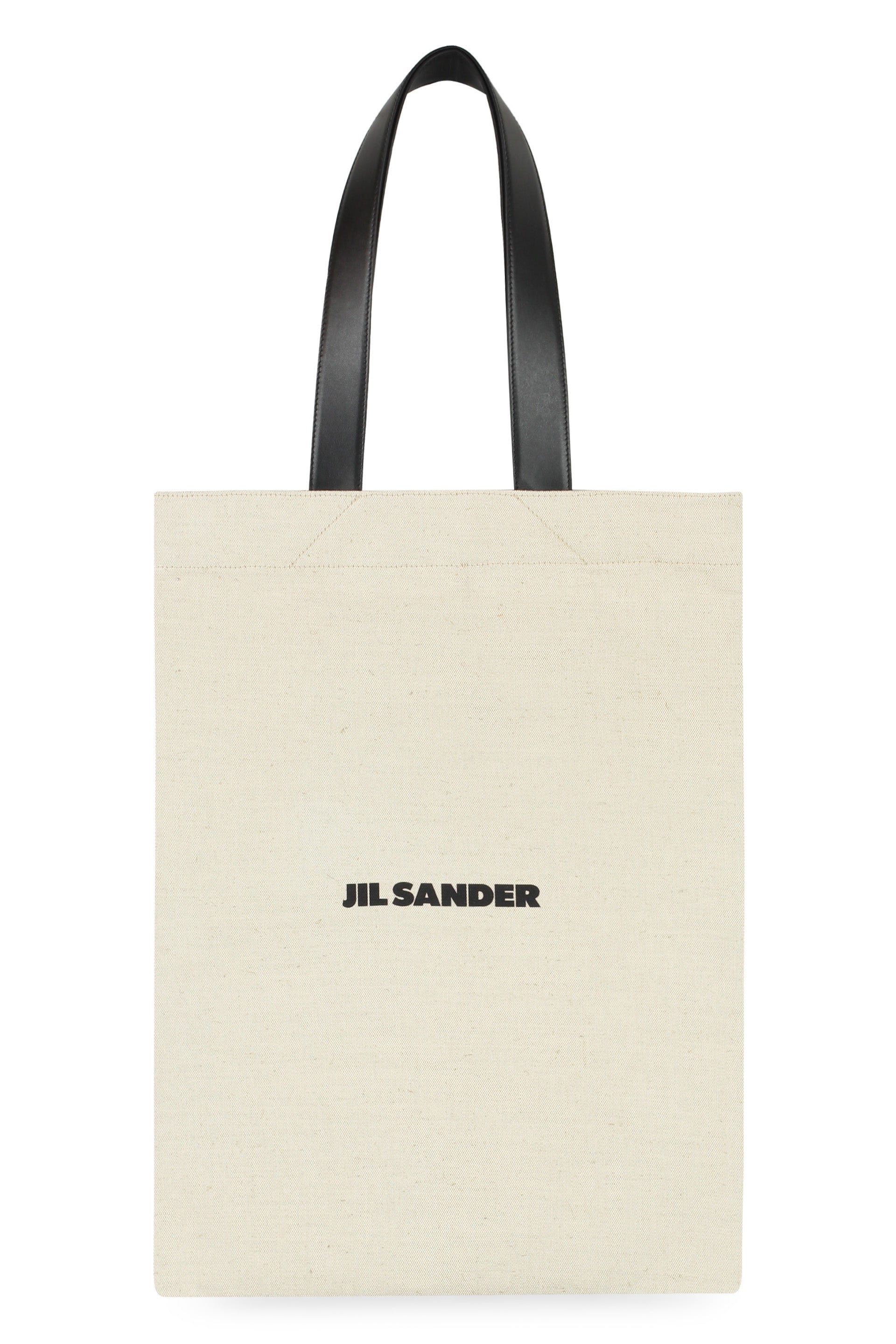 Shop Jil Sander Beige Tote Handbag For Men