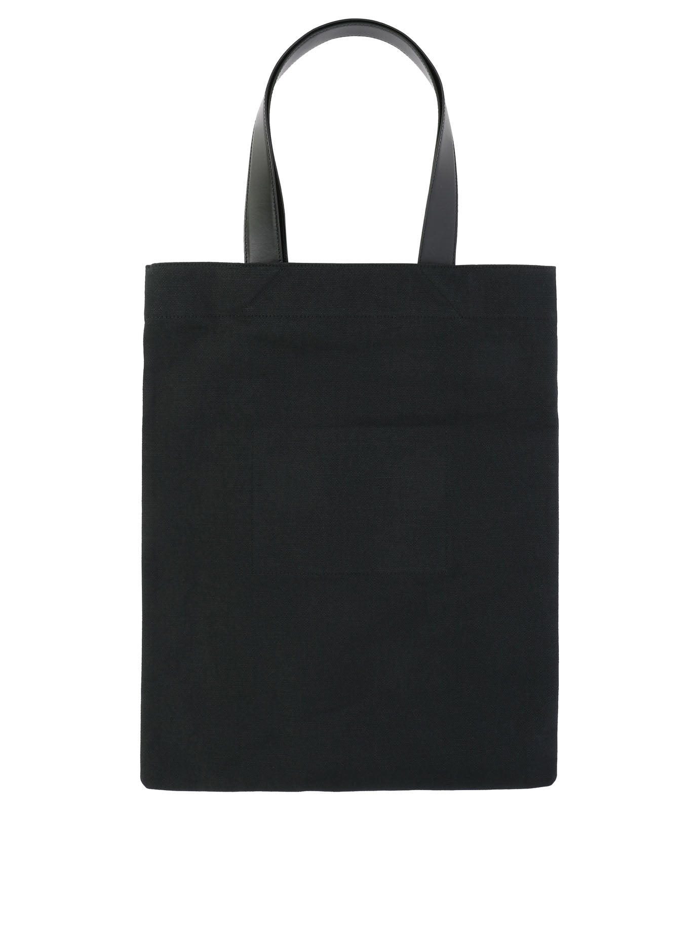 Shop Jil Sander Tote Handbag With Logo For Men In Black