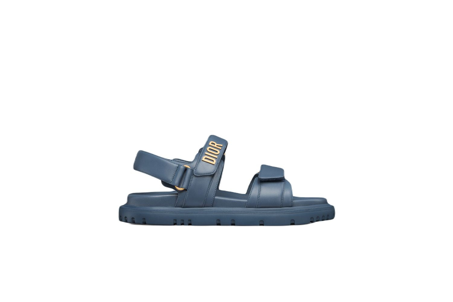 Dior Blue Act Velcro Sandals For Women