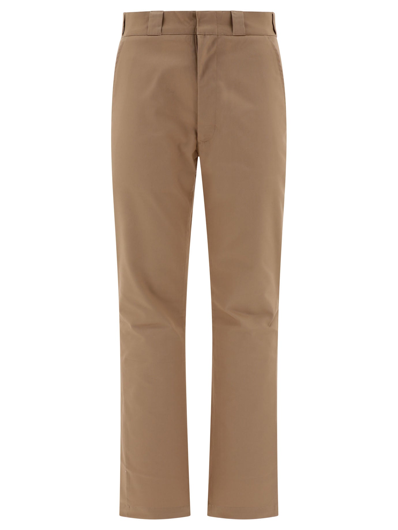 Shop Gallery Dept. Flared Chino Trousers In Tan