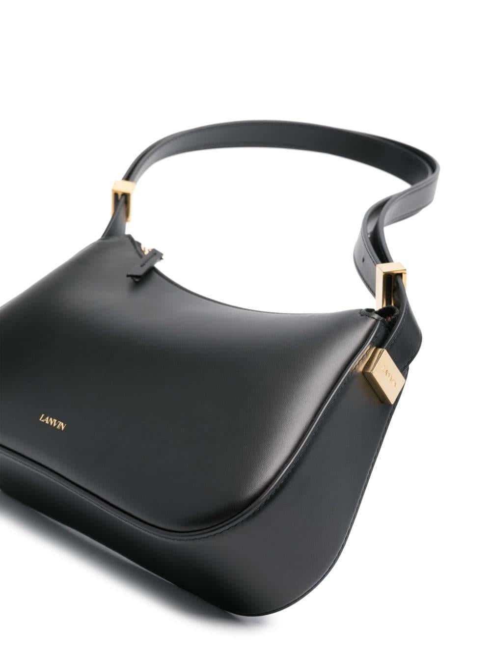 Shop Lanvin Black Concerto Shoulder Handbag