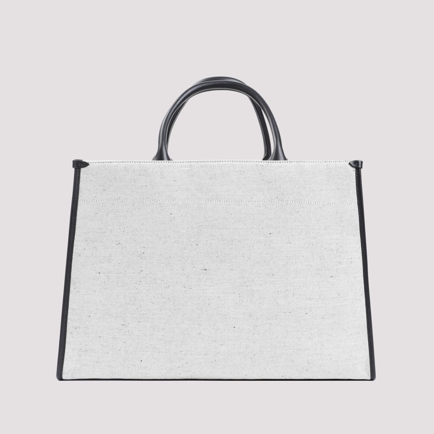 Shop Lanvin Grey Cotton Tote Handbag For Men