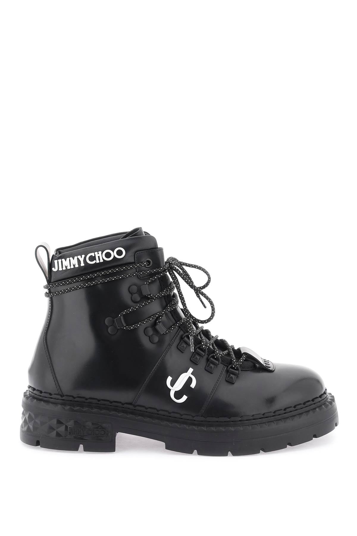 Jimmy Choo Stylish And Functional Hiking Boots For Men In Black