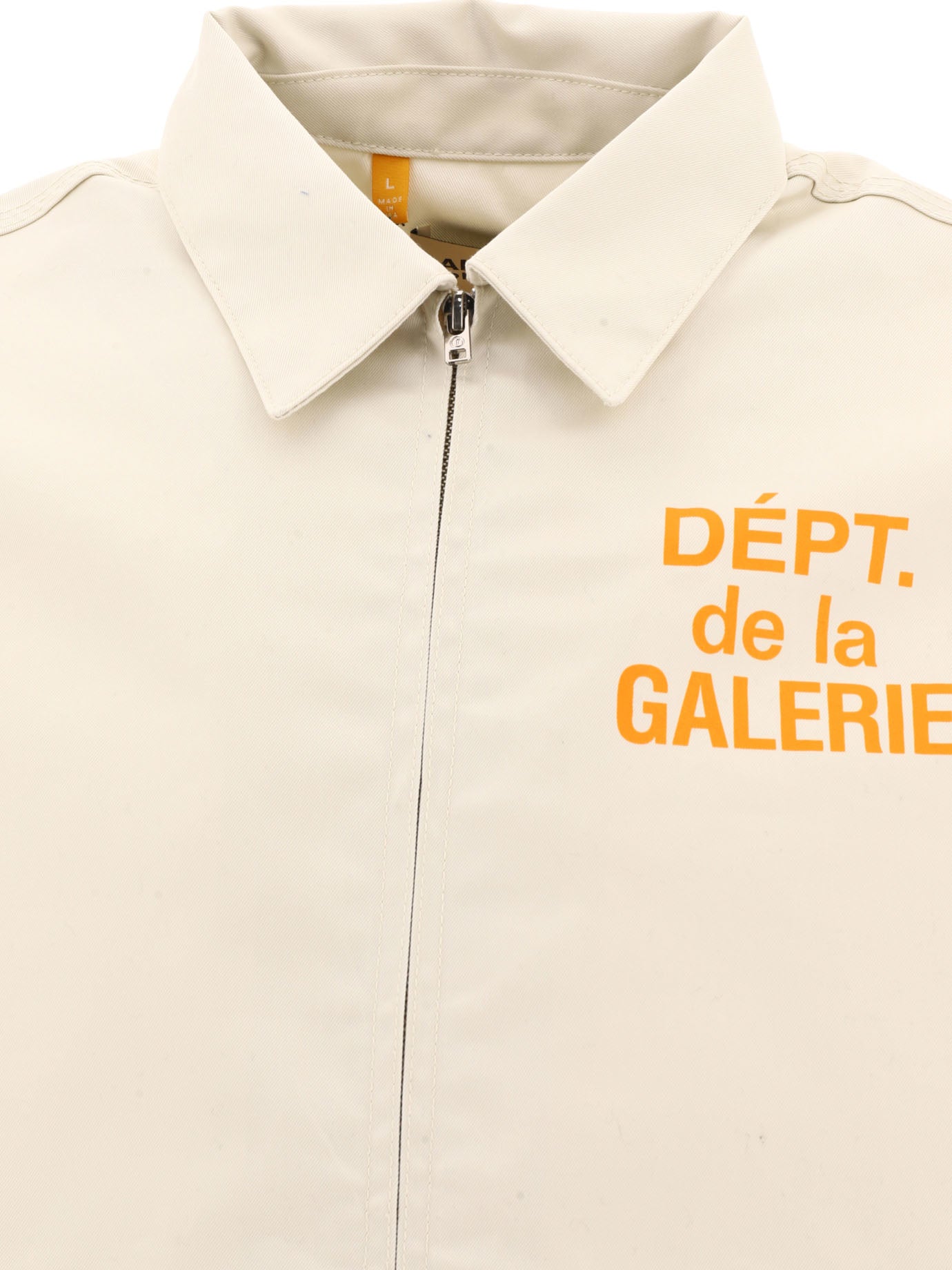 Shop Gallery Dept. Men's White Overshirt Jacket For Ss24