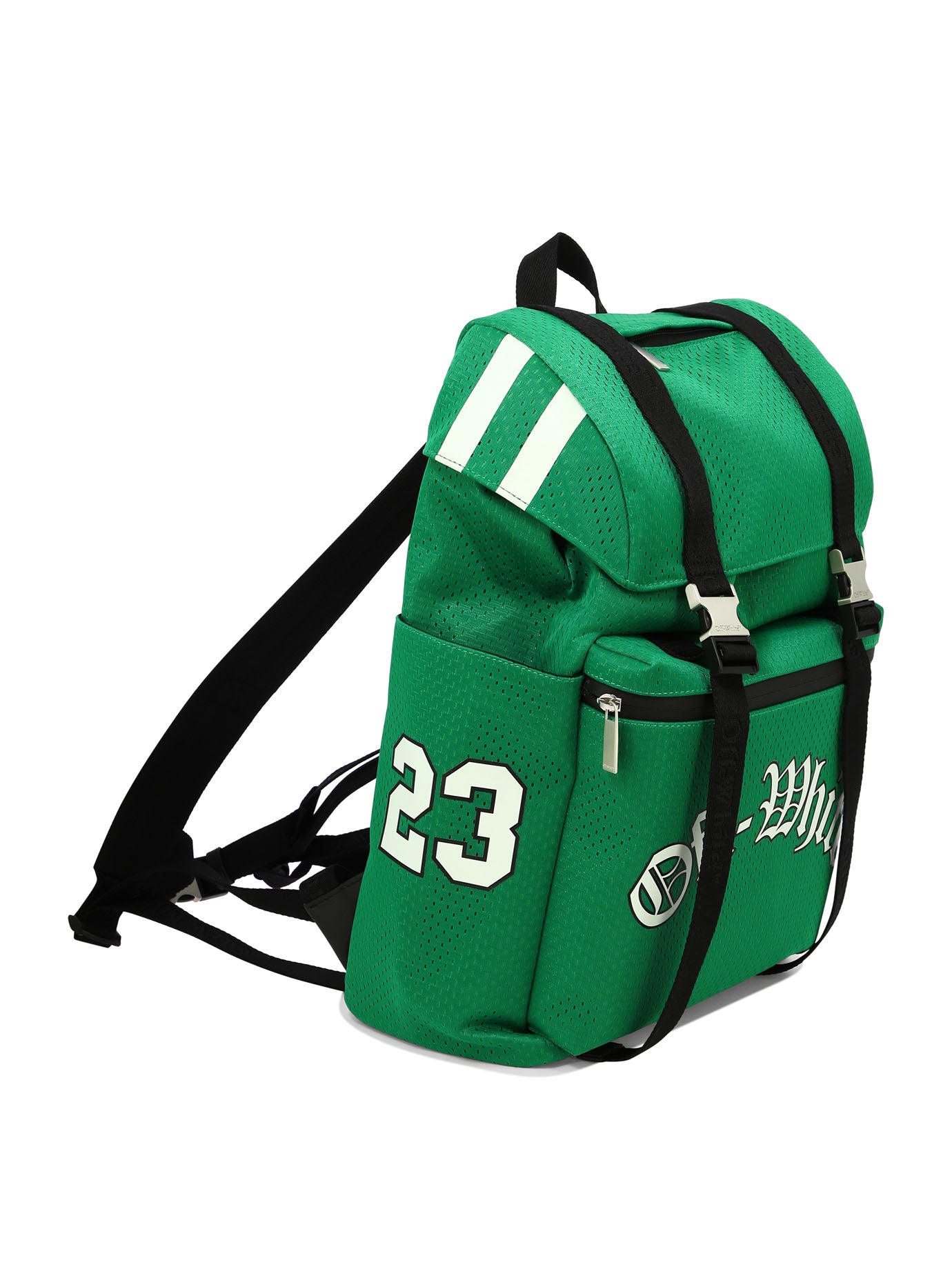 Shop Off-white Men's Green Outdoor Backpack For The Ss24 Season