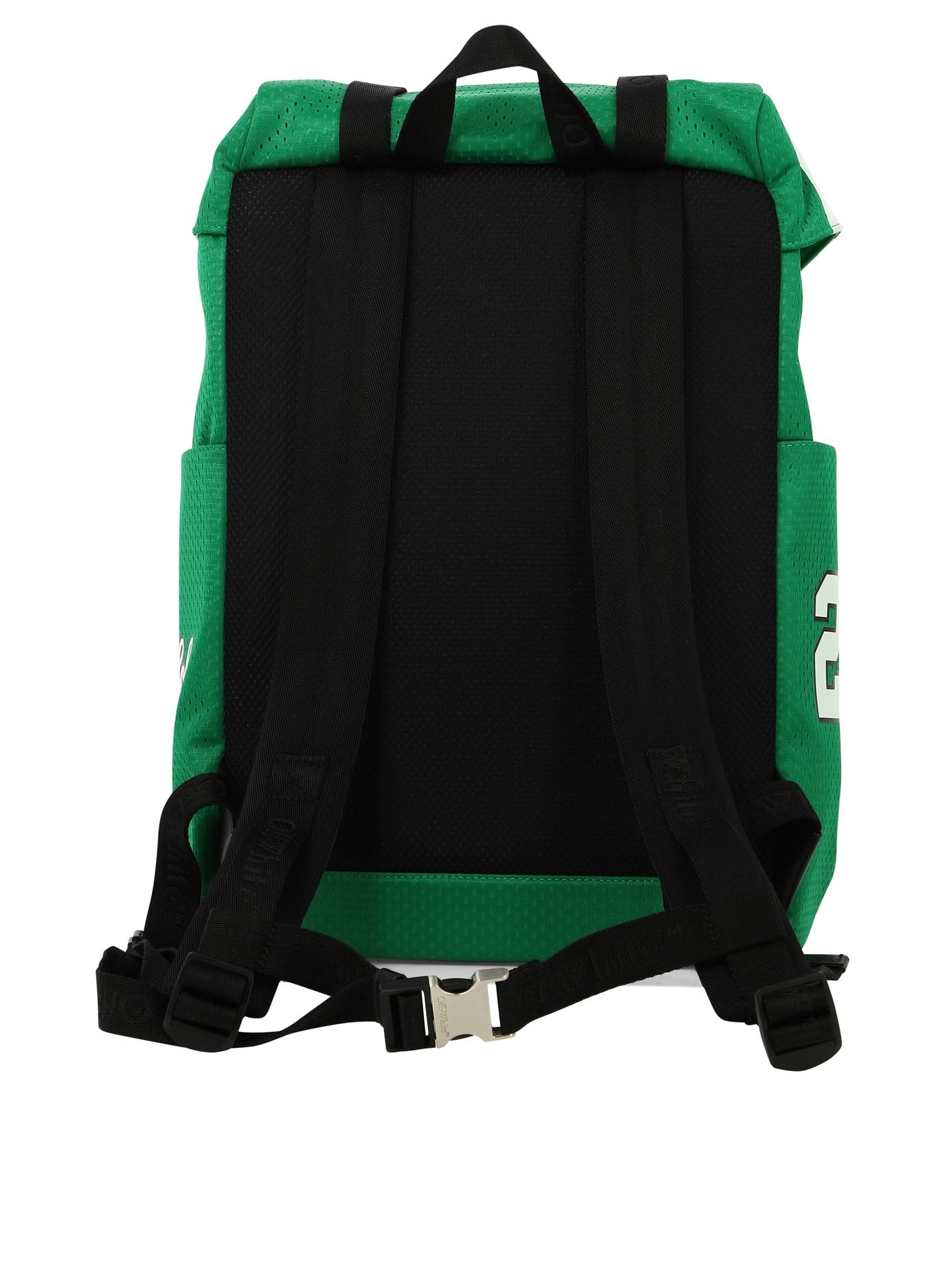 Shop Off-white Men's Green Outdoor Backpack For The Ss24 Season
