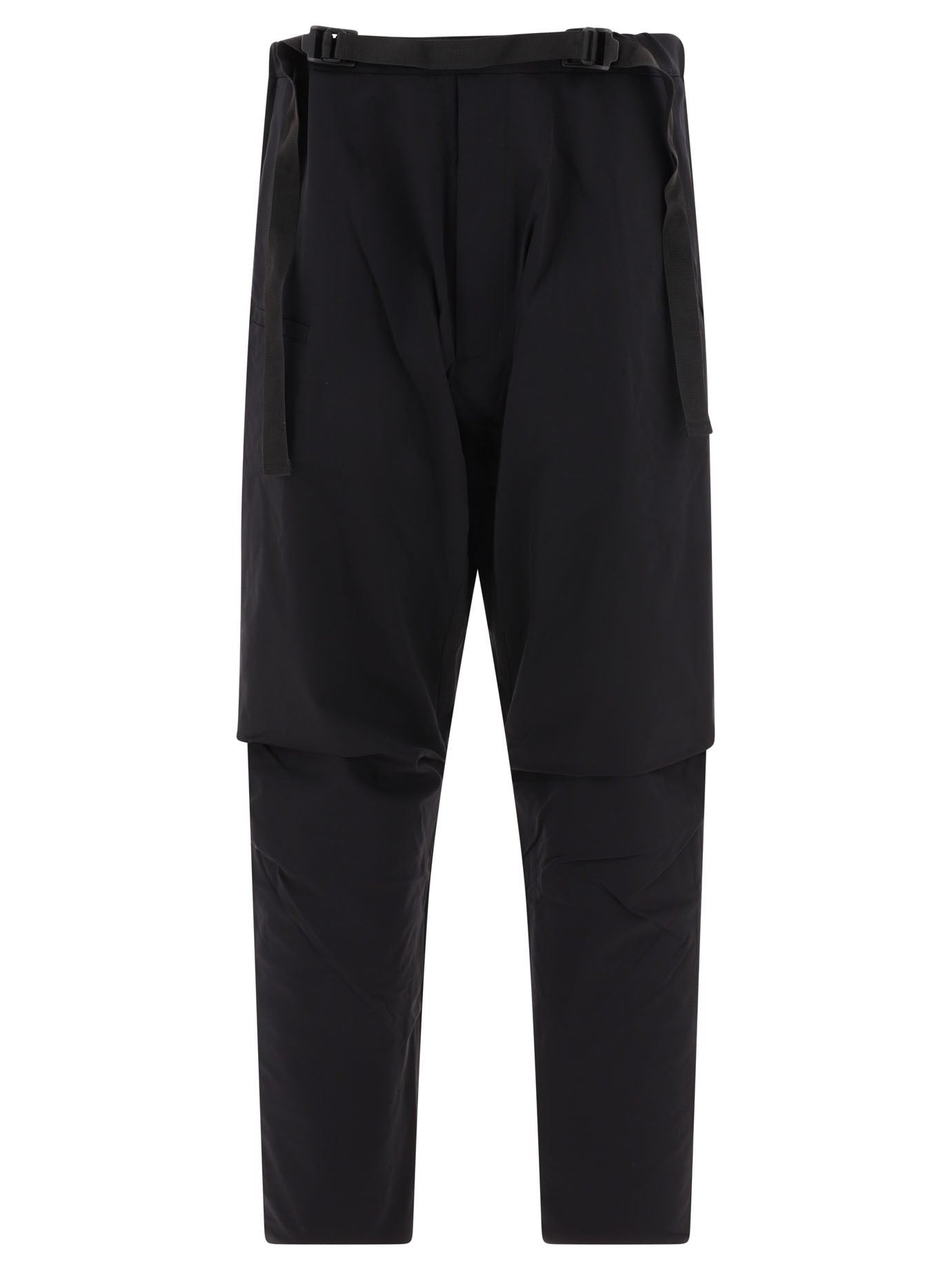 Acronym Water-repellent Men's Trousers For Ultimate Comfort And Style In Burgundy