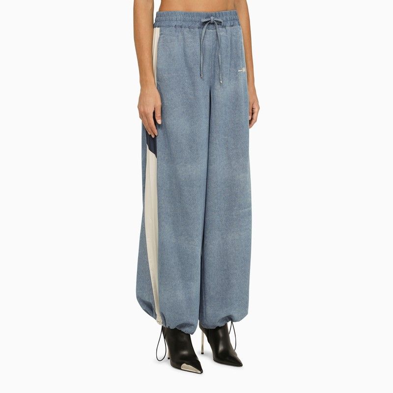 Shop Amiri Navy Jogging Trousers For Women In Blue