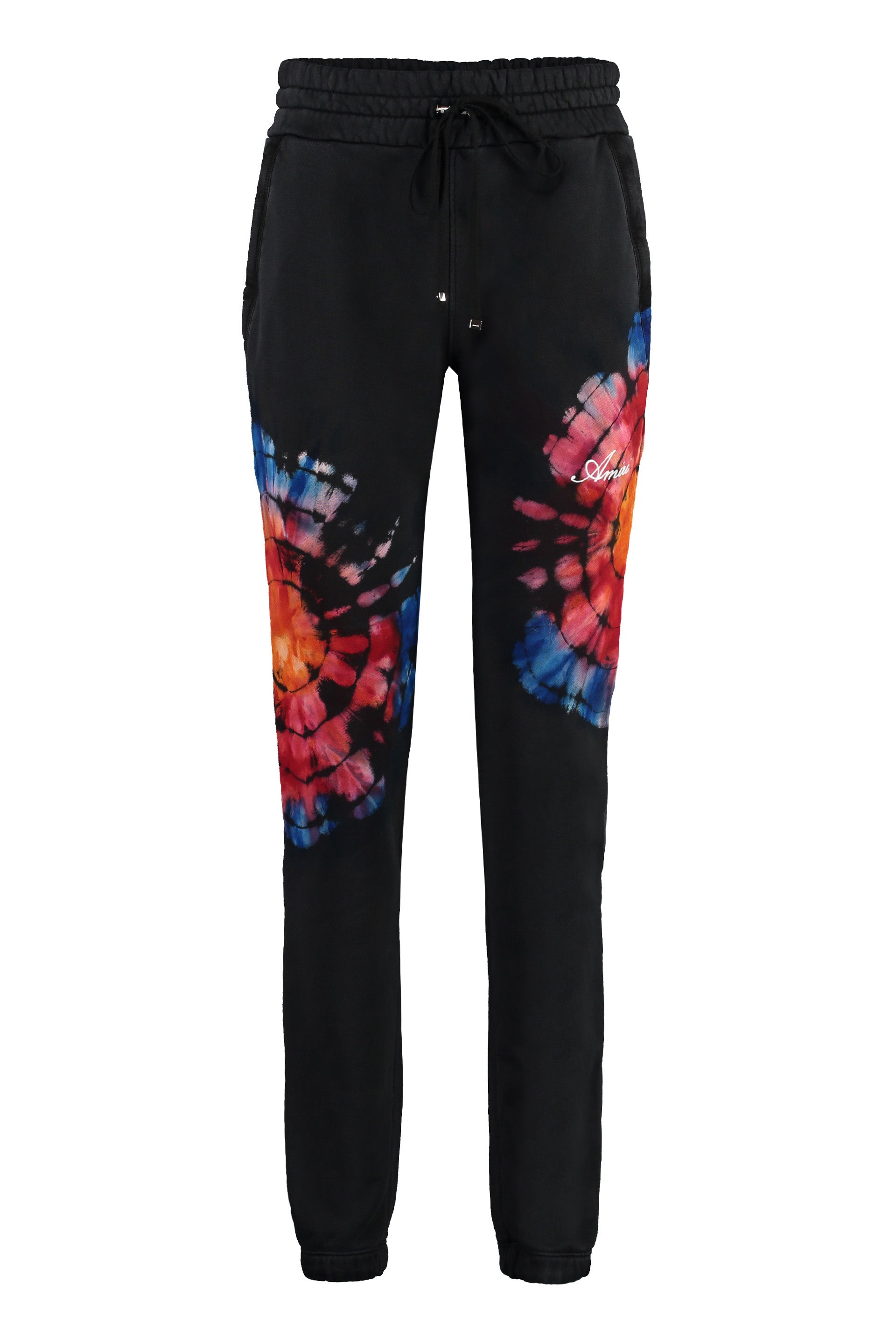 Shop Amiri Tie-dye Effect Sweatpants For Women | Ss23 Collection In Black