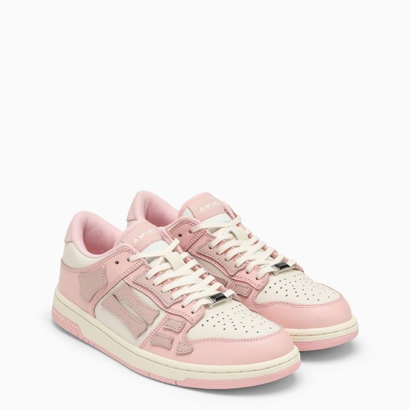 Shop Amiri Pink Low Top Trainer For Women