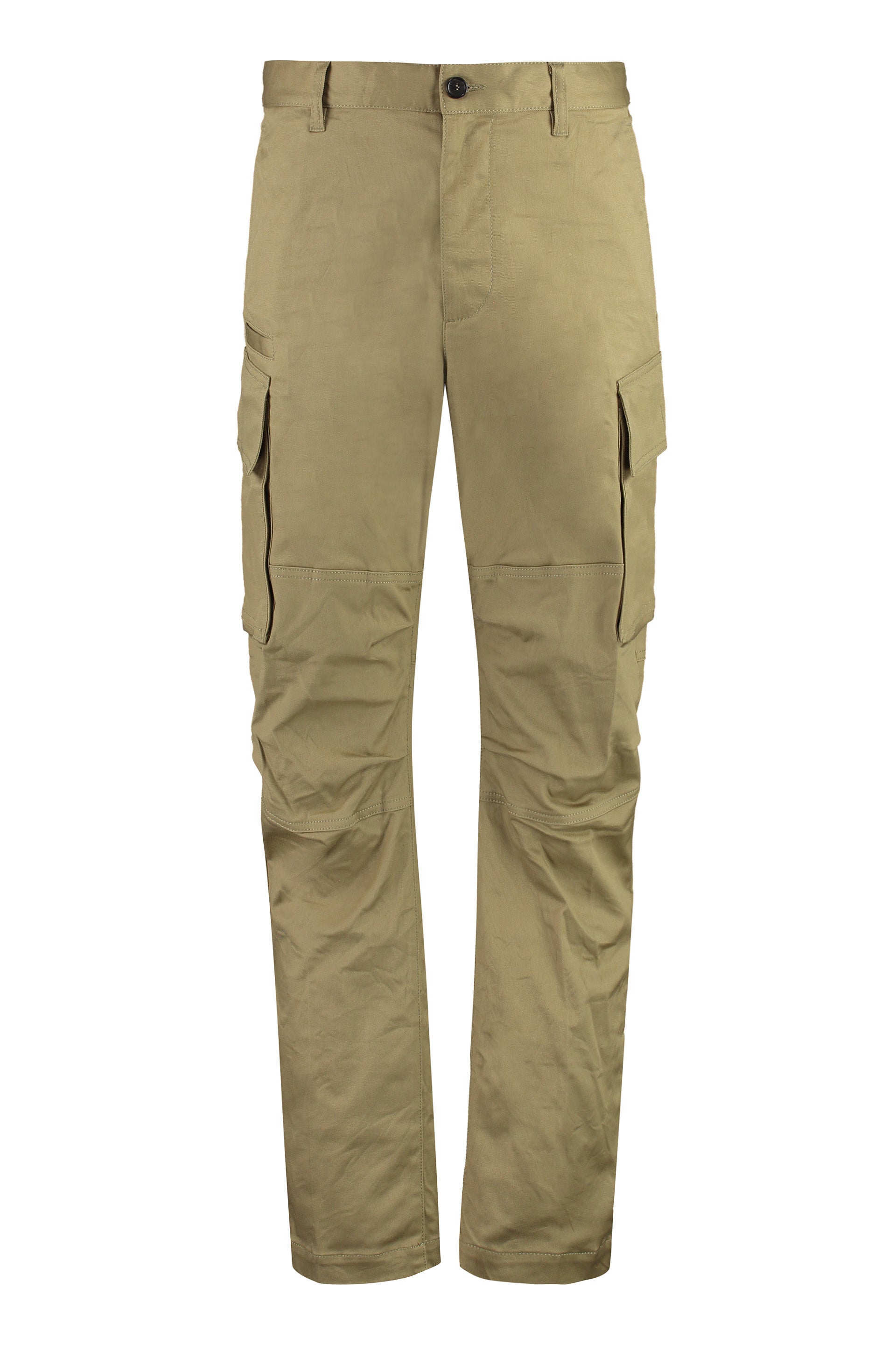 Dsquared2 Men's Utility Cargo Pants In Beige For Fall/winter 2023