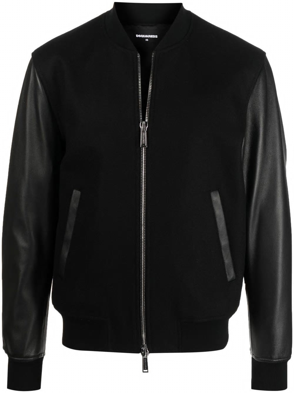Dsquared2 Black Wool Blend Men's Sports Jacket | Fw22 Collection