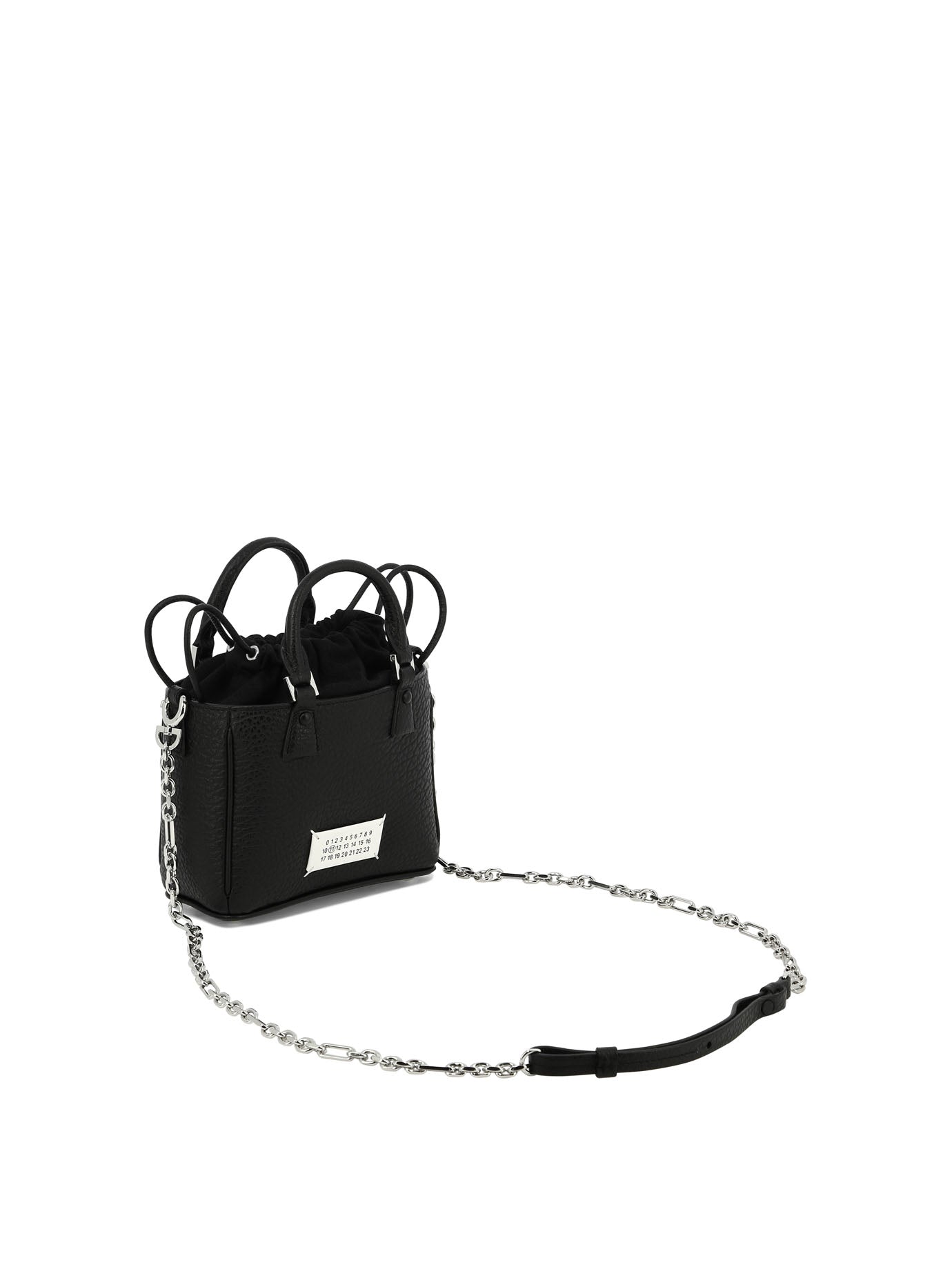 Shop Maison Margiela Black Crossbody Handbag For Women