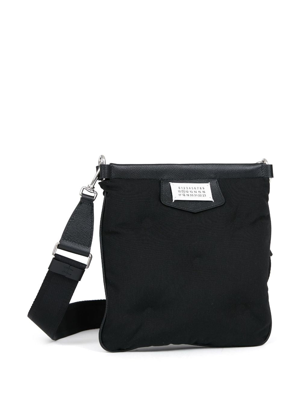 Shop Maison Margiela Black Glam Slam Sport Messenger Bag For Men