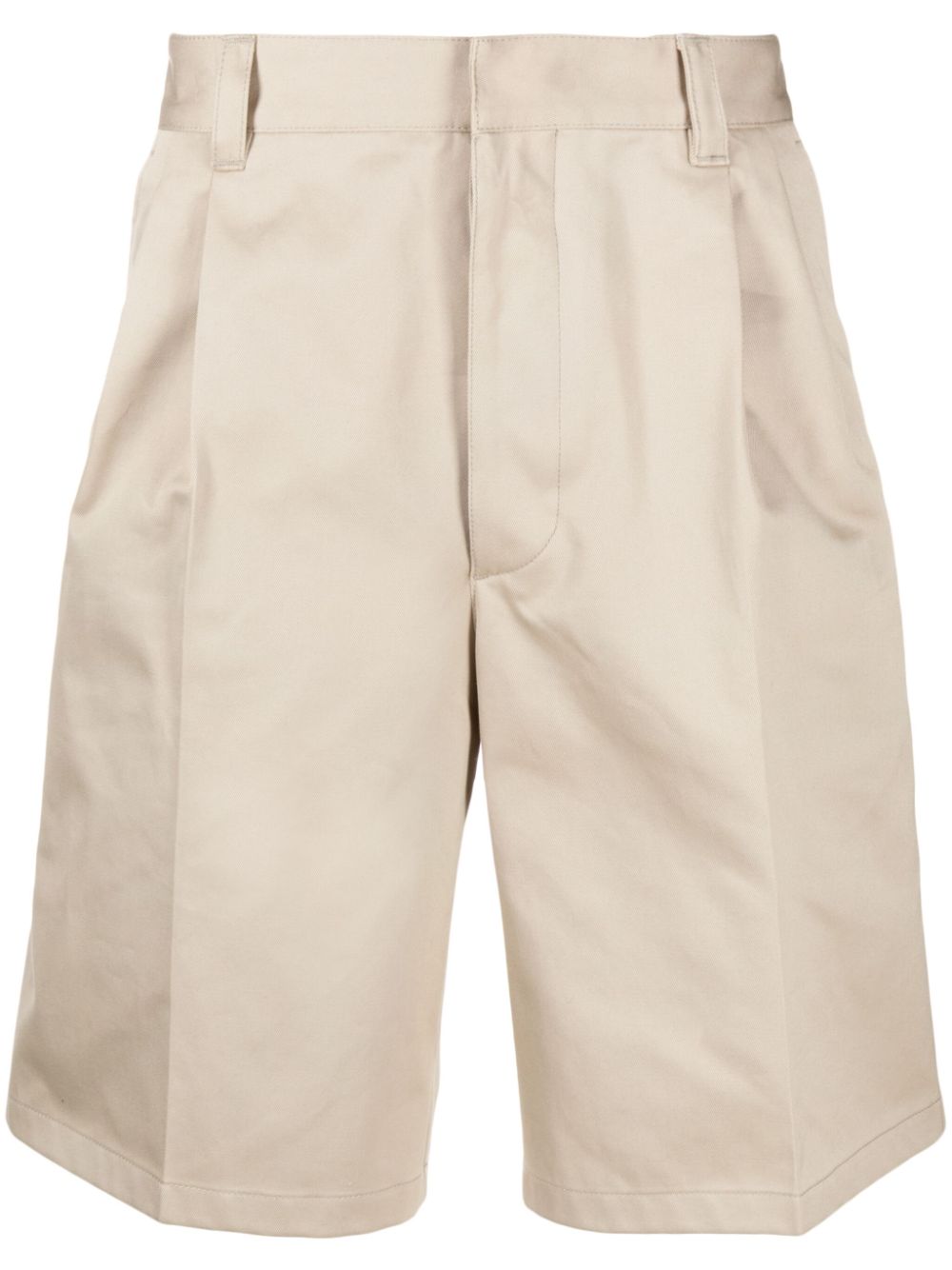 Prada Luxurious Cotton Chino Trousers For Men In Brown