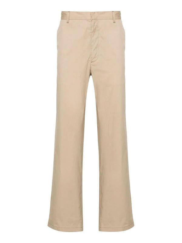Prada Men's Corda Trousers For Ss24 In Brown