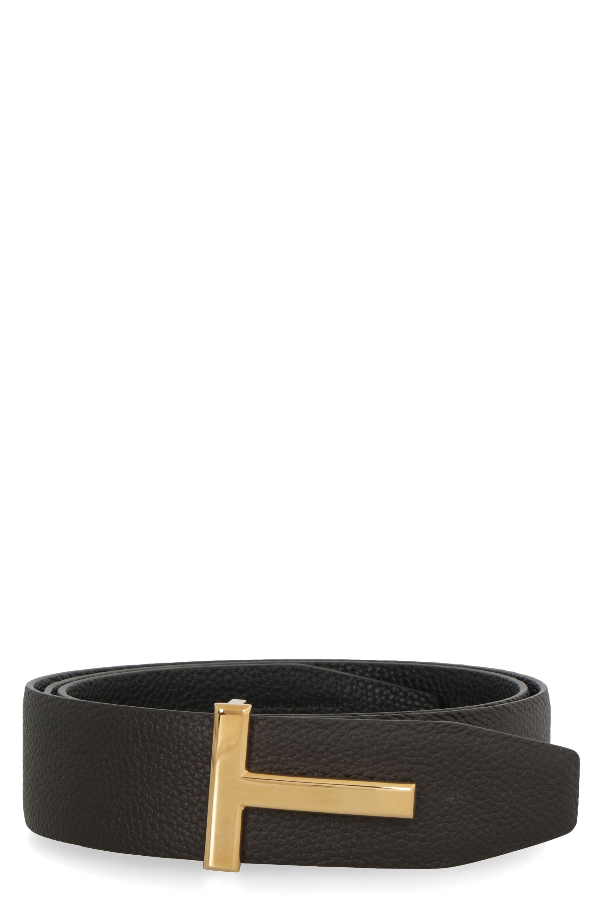Tom Ford Premium Leather Belt In Brown