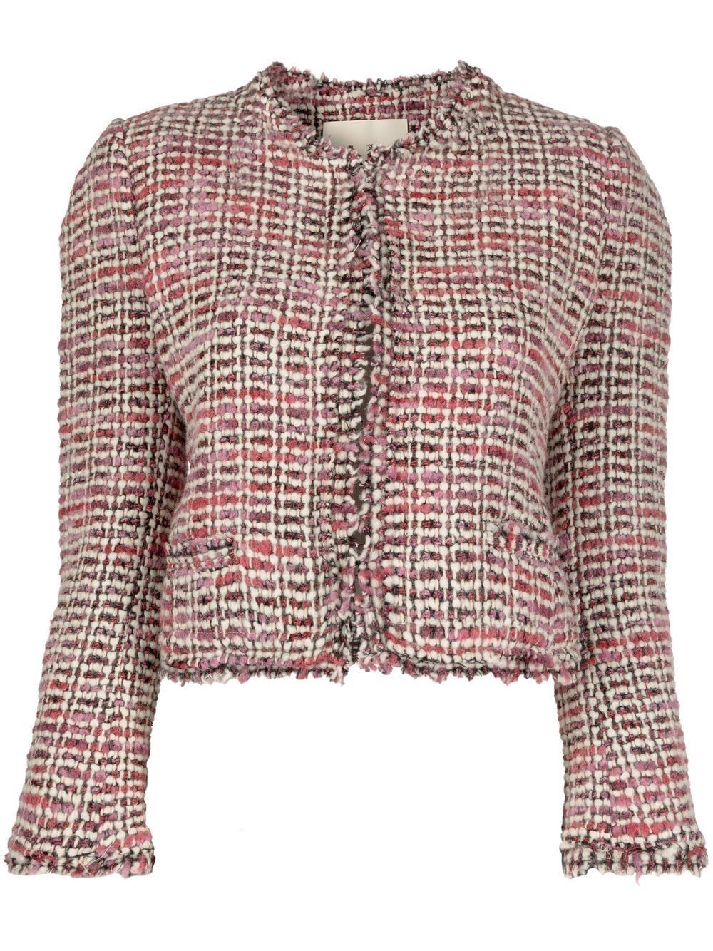 Isabel Marant Pink And Black Pullover Blouse For Women In Multi