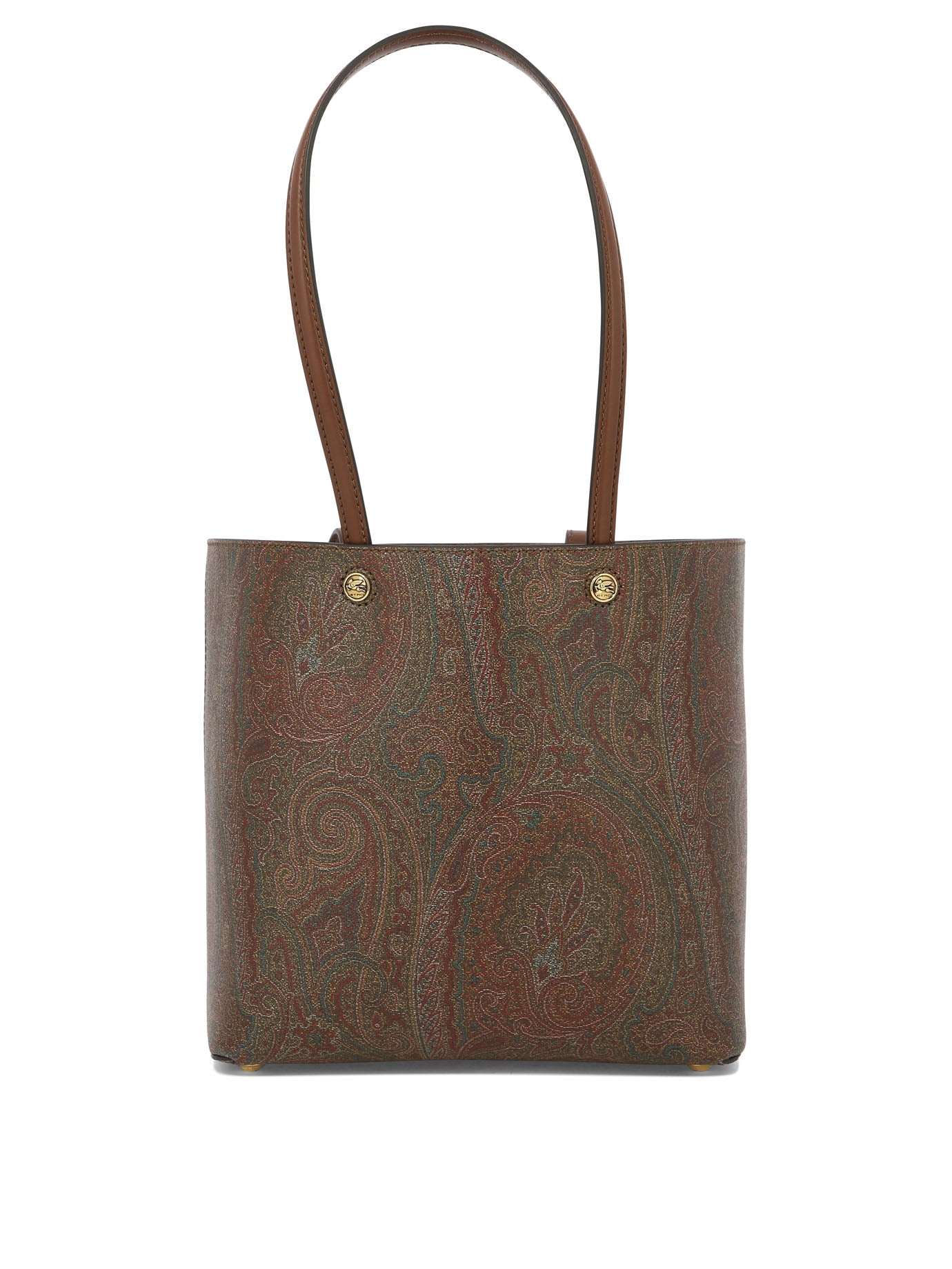 Shop Etro Paisley Jacquard Shoulder Handbag In Maroon In Bordeaux
