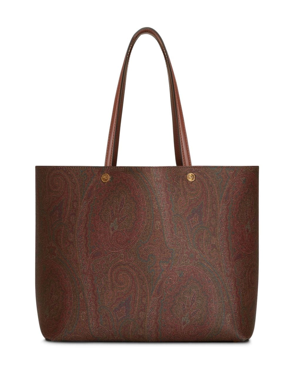 Shop Etro Fashion Essential: Brown Shopping Bag For Women