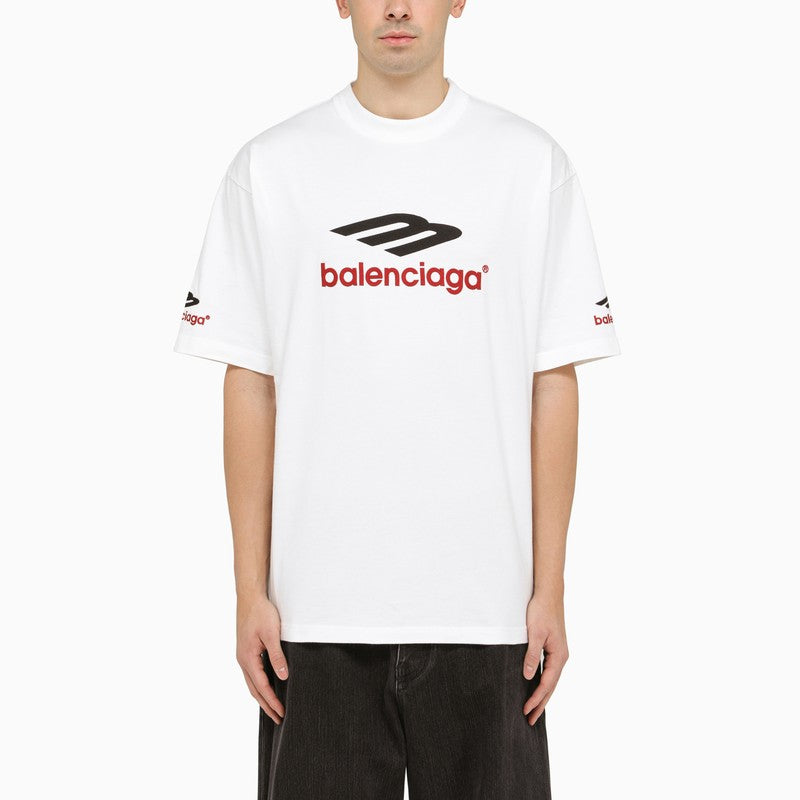 Balenciaga Icon 3b Sport T-shirt White