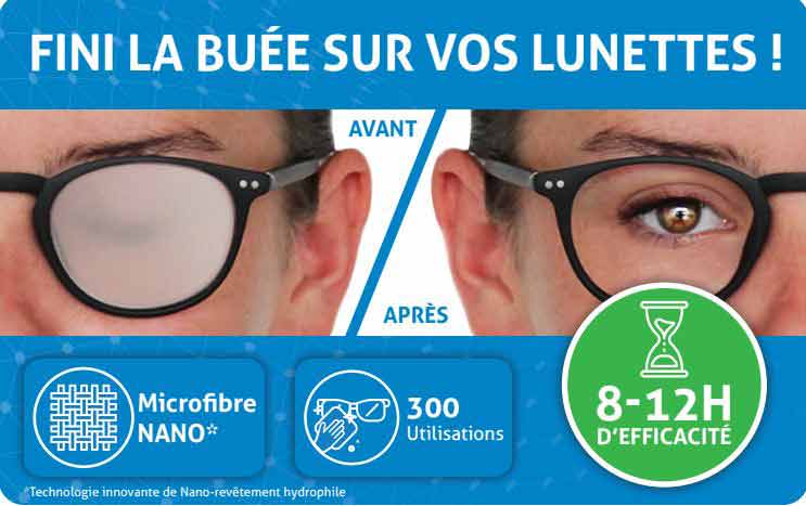 Bellvue, le nettoyant lunettes made in france