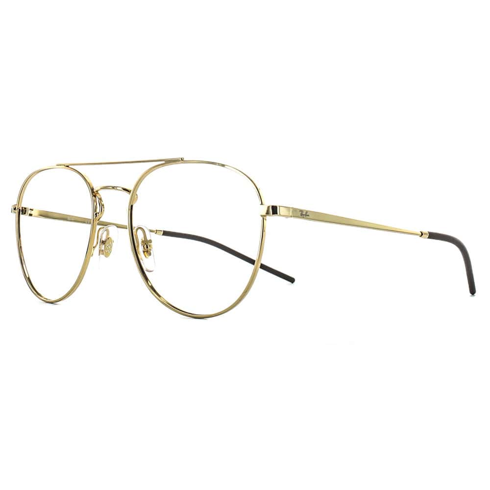 Ray Ban Aviator Rb6414 Gold Glasses Ray Ban Pilot Close Up Glasses