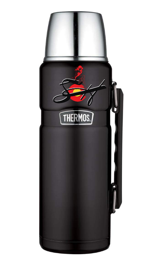 thermos 40 oz insulated beverage bottle