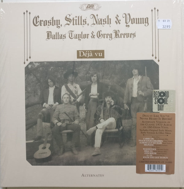 Crosby, Stills, Nash & Young, Dallas Taylor & Greg Reeves - Déjà Vu (A –  Salvaje Music Store