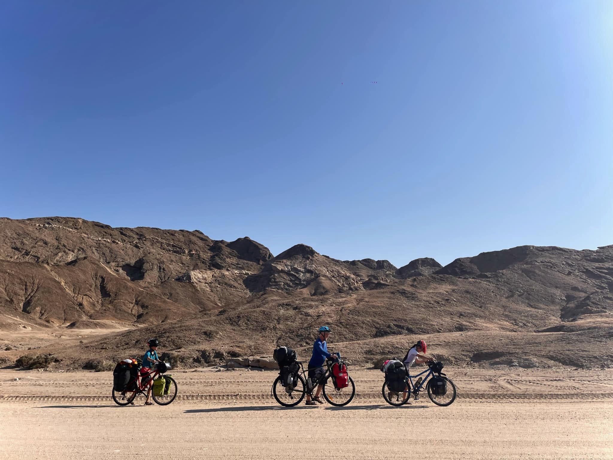 Explorer Mikael Strandberg in Namibia