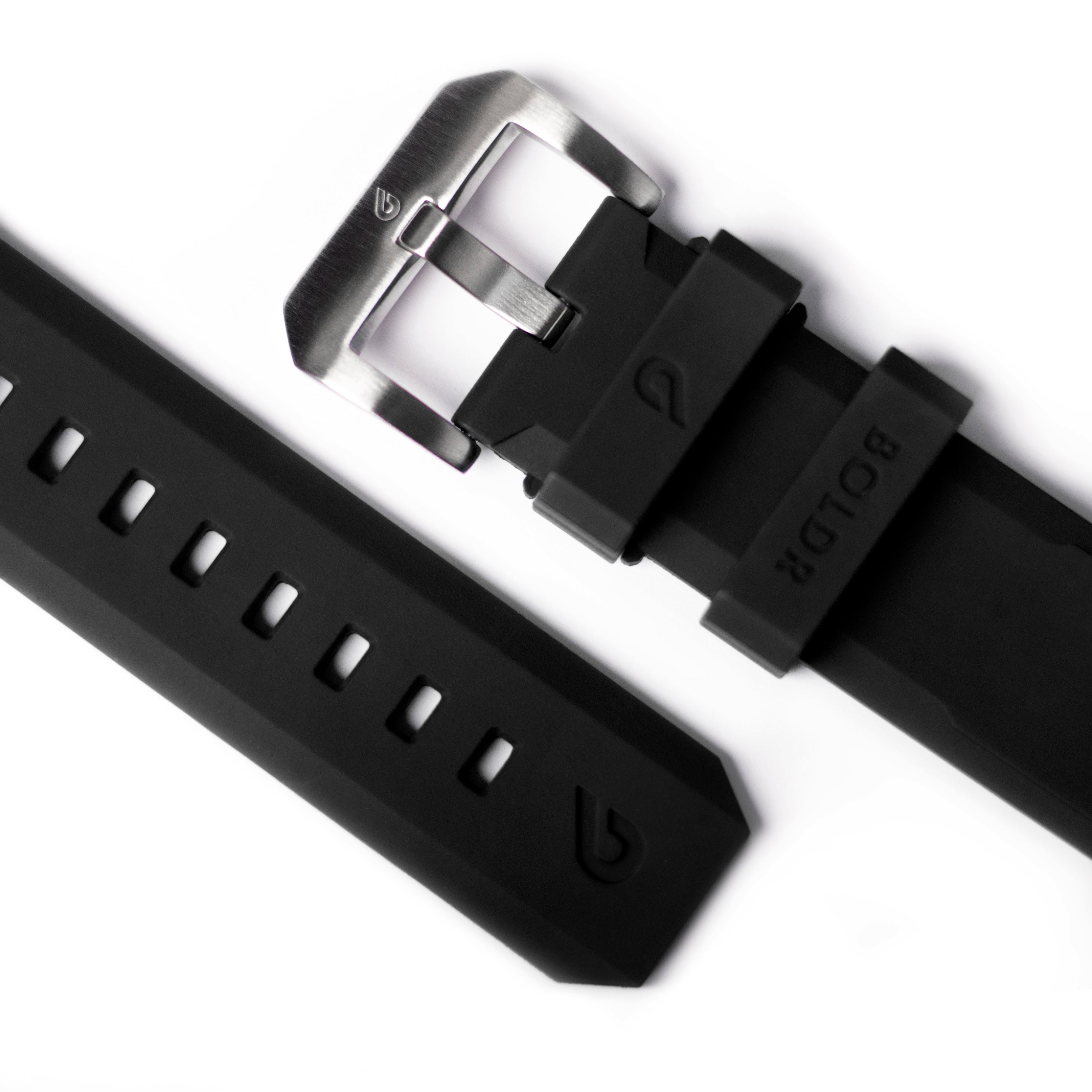 Druber® FKM Rubber Strap - Black