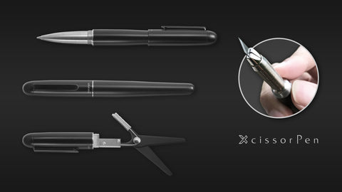 Xcissor Pen 剪刀筆 標裝版 黑 25togo Design Store