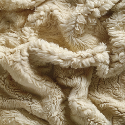 Up close of fleece material