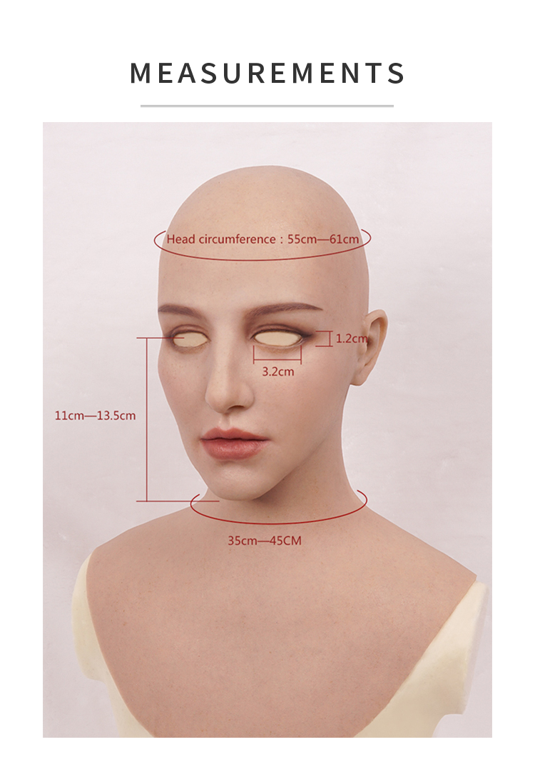 Hathaway The Silicone Female Mask (Plus Version)