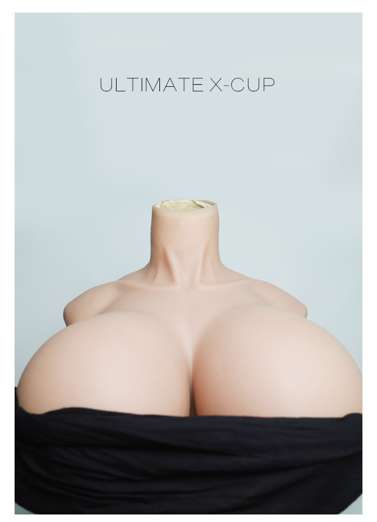 Zero Touch  X CUP Huge Tits Silicone Breastplate for Breasts Expans