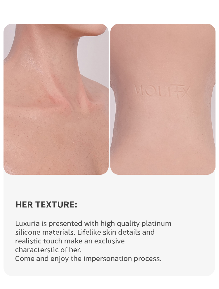 SecondFace by MoliFX  Luxuria Human Makeup The Female Mask with I C