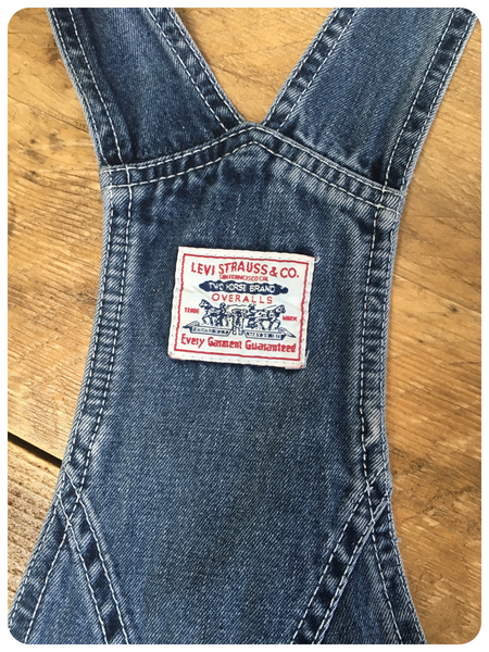 vintage levi dungarees