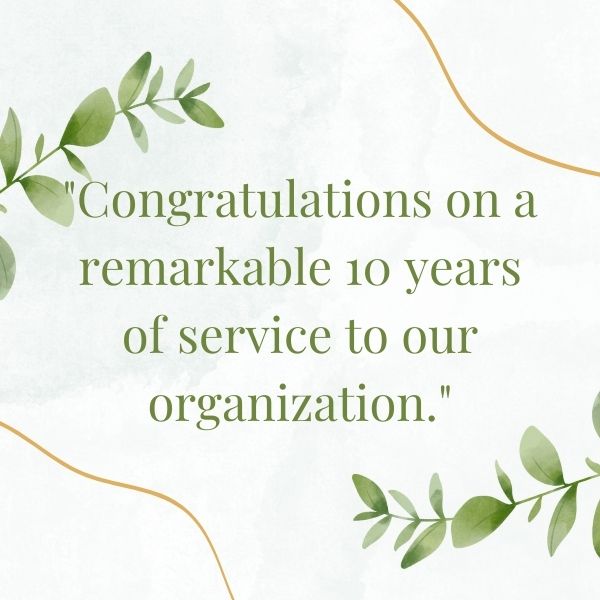 Celebrate a decade of dedication with heartfelt 10 Year Work Anniversary Quotes.