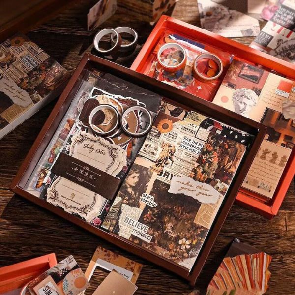 136-Piece DIY Junk Journal Kit, a creative and personalized 30th anniversary gift idea.