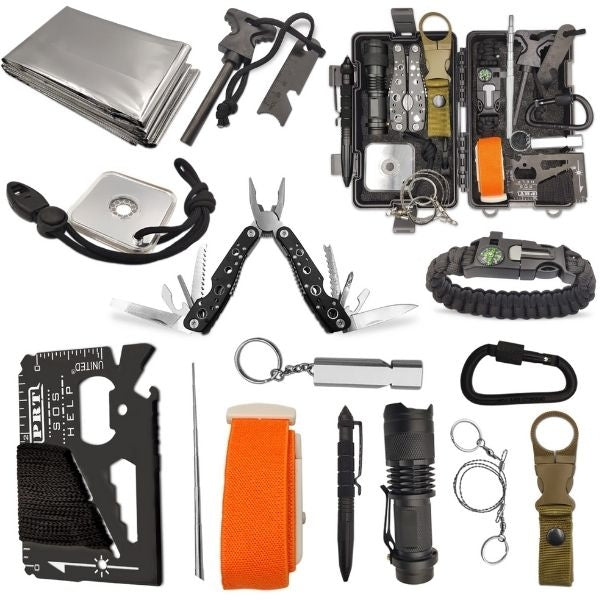 18 in 1 Tactical Survival Kit christmas gifts for hunters