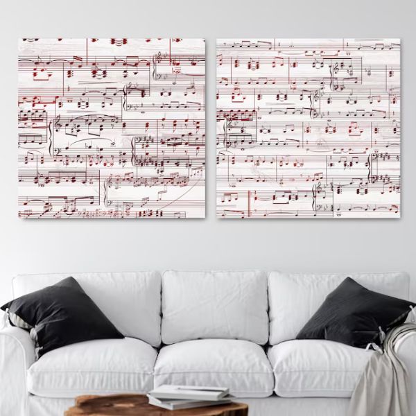 40th Anniversary Personalized Sheet Music Art, a symphonic gift for 40 years of togetherness.