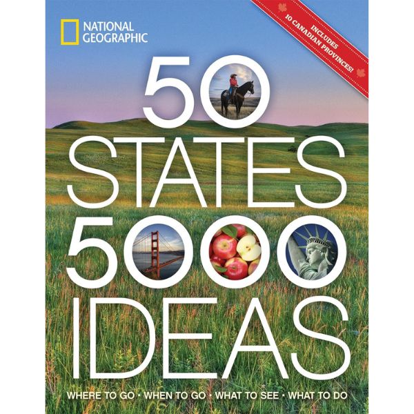 50 States, 5,000 Ideas' Book, a teacher retirement gift for USA explorers.