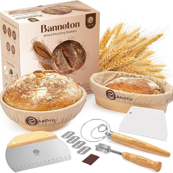 Complete bread making kit, a thoughtful gift for stepmoms who love baking fresh, homemade bread.